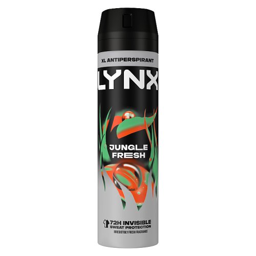 Lynx Anti-Perspirant 200ml Jungle Fresh 200ml pack shot