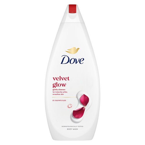 Dove Body Wash 720ml Silky Velvet pack shot