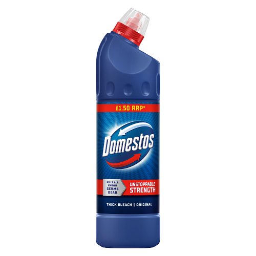 Domestos Bleach Regular 750ml PMP pack shot