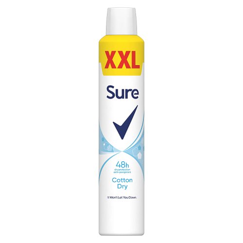 Sure Women APA 300ml Cotton Dry pack shot