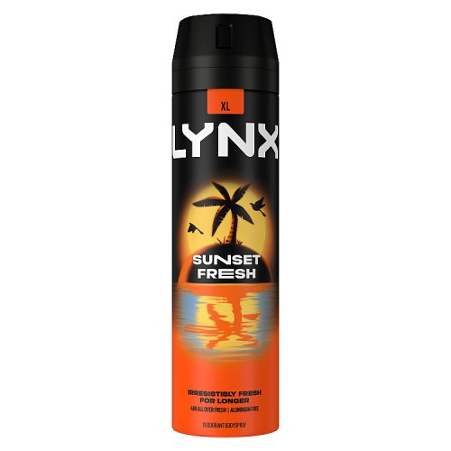 Lynx Body Spray 200ml Sunset Fresh pack shot