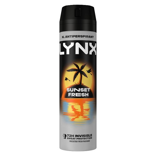 Lynx Anti-Perspirant 200ml Sunset Fresh pack shot