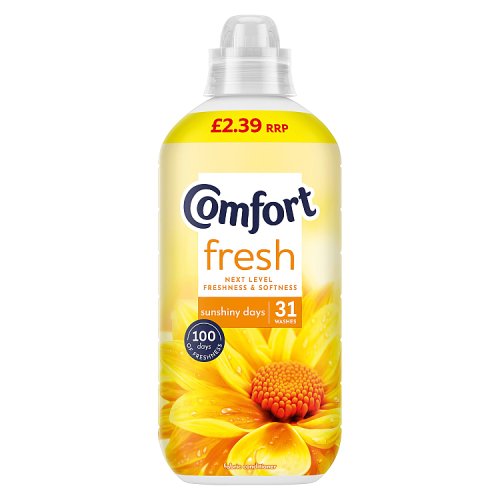 Comfort Fabric Conditioner 31w Sunshiny Days PMP £2.39 pack shot