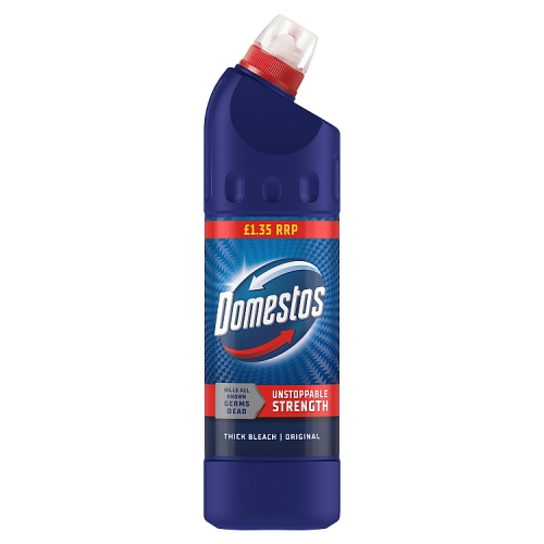 Domestos Original Bleach 750ml PMP 1.35 pack shot