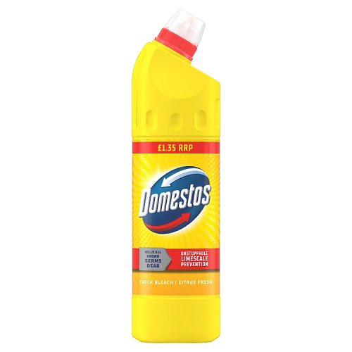 Domestos Citrus Bleach 750ml PMP 1.35 pack shot