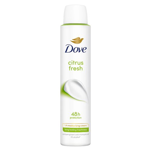 Dove Women Citrus Fresh Anti-Perspirant 200ml pack shot
