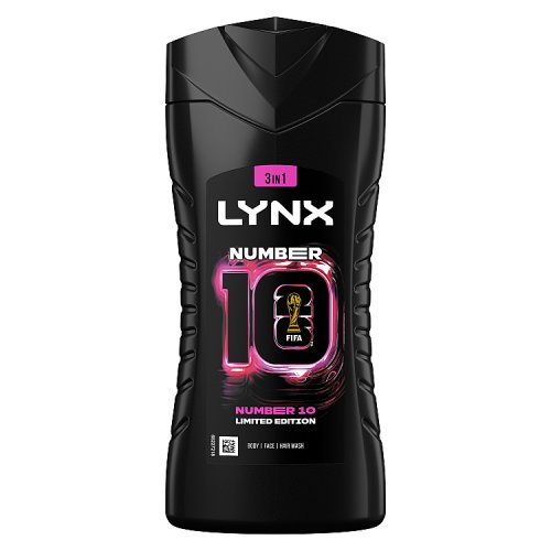 Lynx Shower Gel 225ml Number 10 pack shot