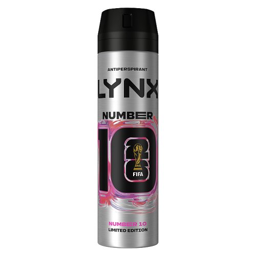 Lynx Number 10 Anti-Perspirant 200ml pack shot
