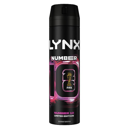 Lynx Number 10 Body Spray 200ml pack shot