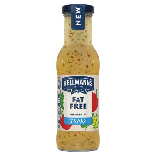 Hellmanns Fat Free Vinaigrette 250ml pack shot
