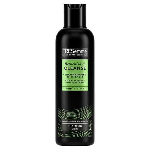 TRESemme 300ml Cleanse and Replenish Shampoo pack shot
