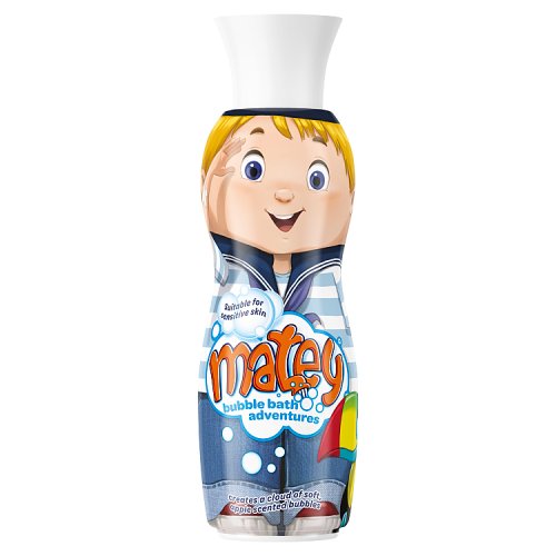 Matey Bubble Bath Max Adventures Apple Scented For Sensitive Skin 450ml pack shot