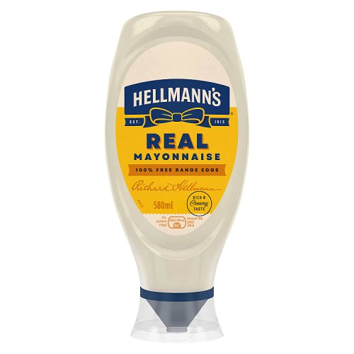 Hellmanns Real Mayo 580ml pack shot