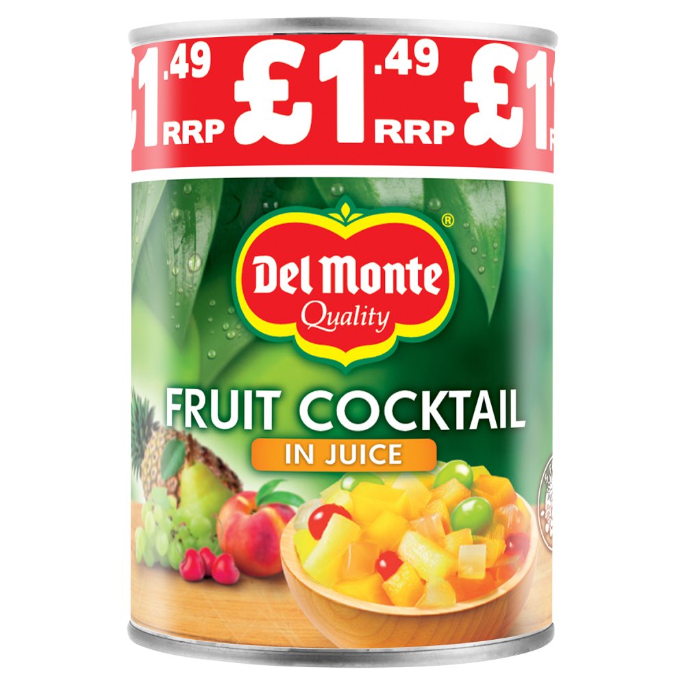 Del Monte Fruit Cocktail 415g PMP pack shot