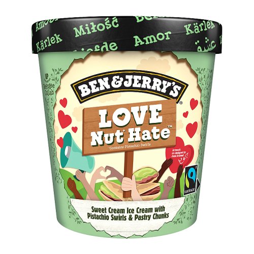 BEN & JERRYS LOVE NUT HATE pack shot
