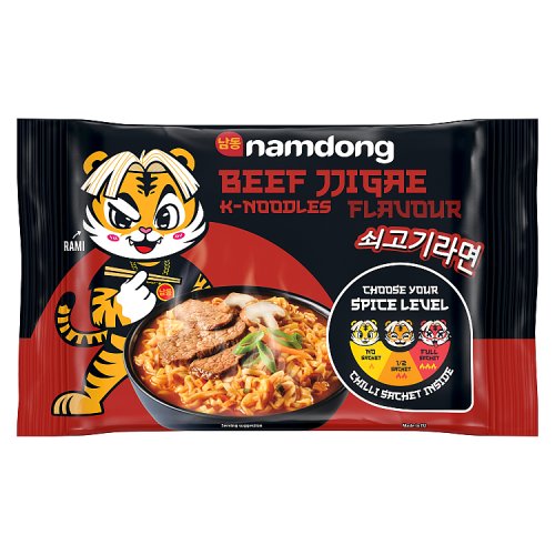 Namdong Block Beef Jjigae 120G x10 pack shot
