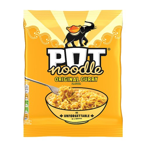 Pot Noodle Block Curry Noodles 114g pack shot