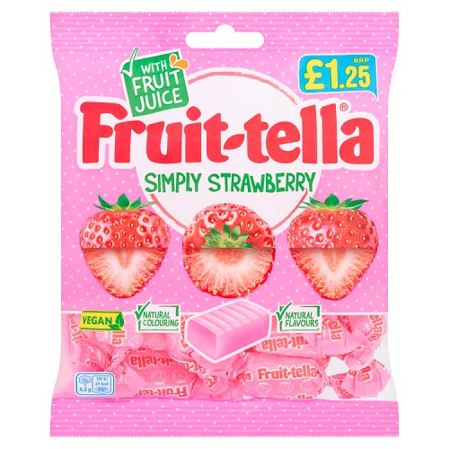 Fruittella Strawberry Mix 135g pack shot