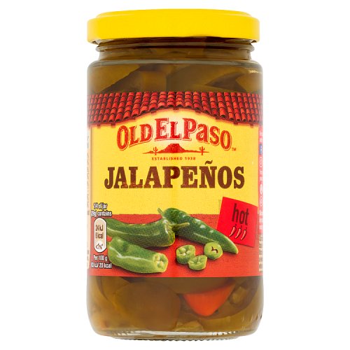 Old El Paso Accomps Jalapeno Hot 12x215g pack shot