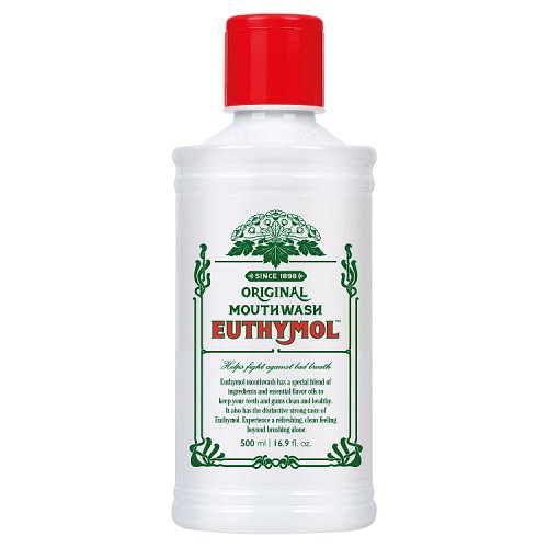 Euthymol Mouthwash Original 500ml pack shot