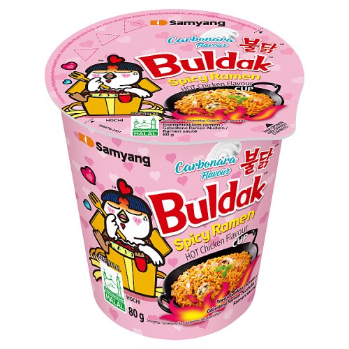 Samyang Cup Carbonara 80g pack shot