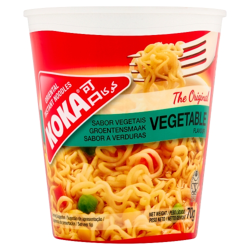 Koka Noodle Cup Vegetable 70g pack shot