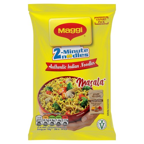 Maggi 2 Minute Masala Noodles 70g pack shot
