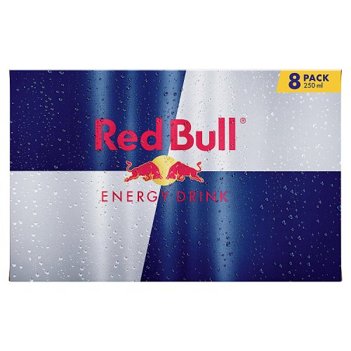 Red Bull Energy 8pk (8 x 250ml) pack shot