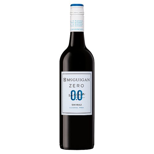 Mcguigan Zero Shiraz 0.05% 750ml pack shot