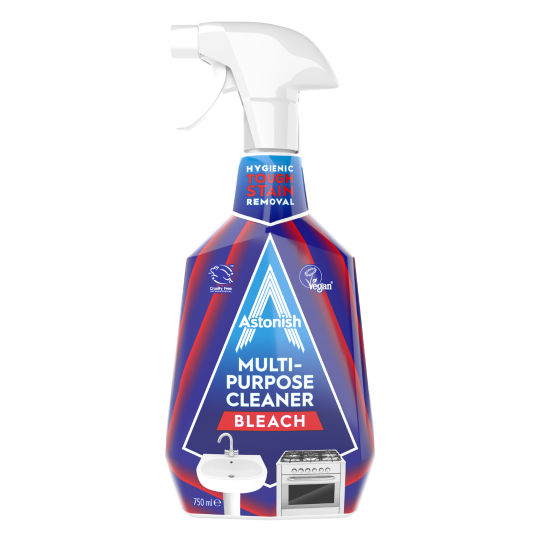 Astonish Multi Purpose Bleach Spray 6pk (6 x 750ml) PMP pack shot