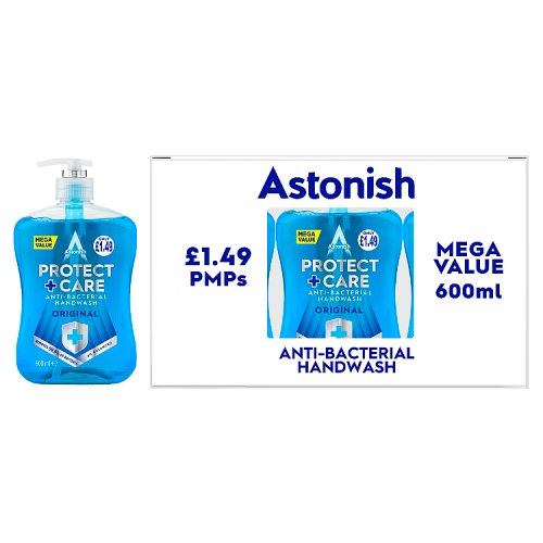 Astonish 6x600ml Hand Wash Original PMP £1.49 pack shot
